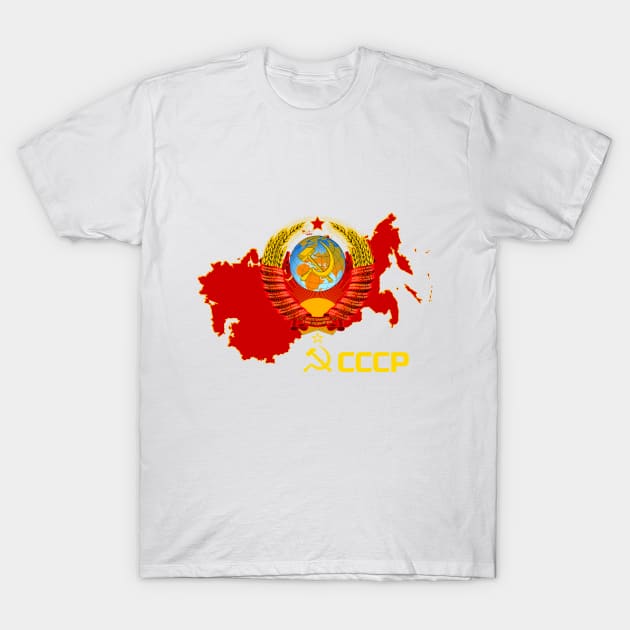 CCCP - The Soviet Union T-Shirt by enigmaart